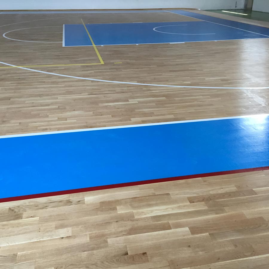 Τοποθέτηση παρκέ και προμήθεια εξοπλισμού μπάσκετ και βόλεϊ στο Κλειστό Γυμναστήριο Πεντέλης