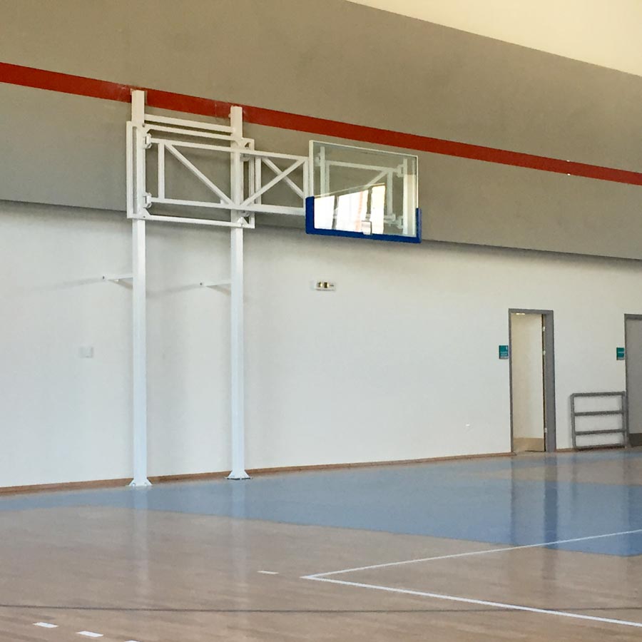 Τοποθέτηση παρκέ και προμήθεια εξοπλισμού μπάσκετ και βόλεϊ στο Κλειστό Γυμναστήριο Πεντέλης